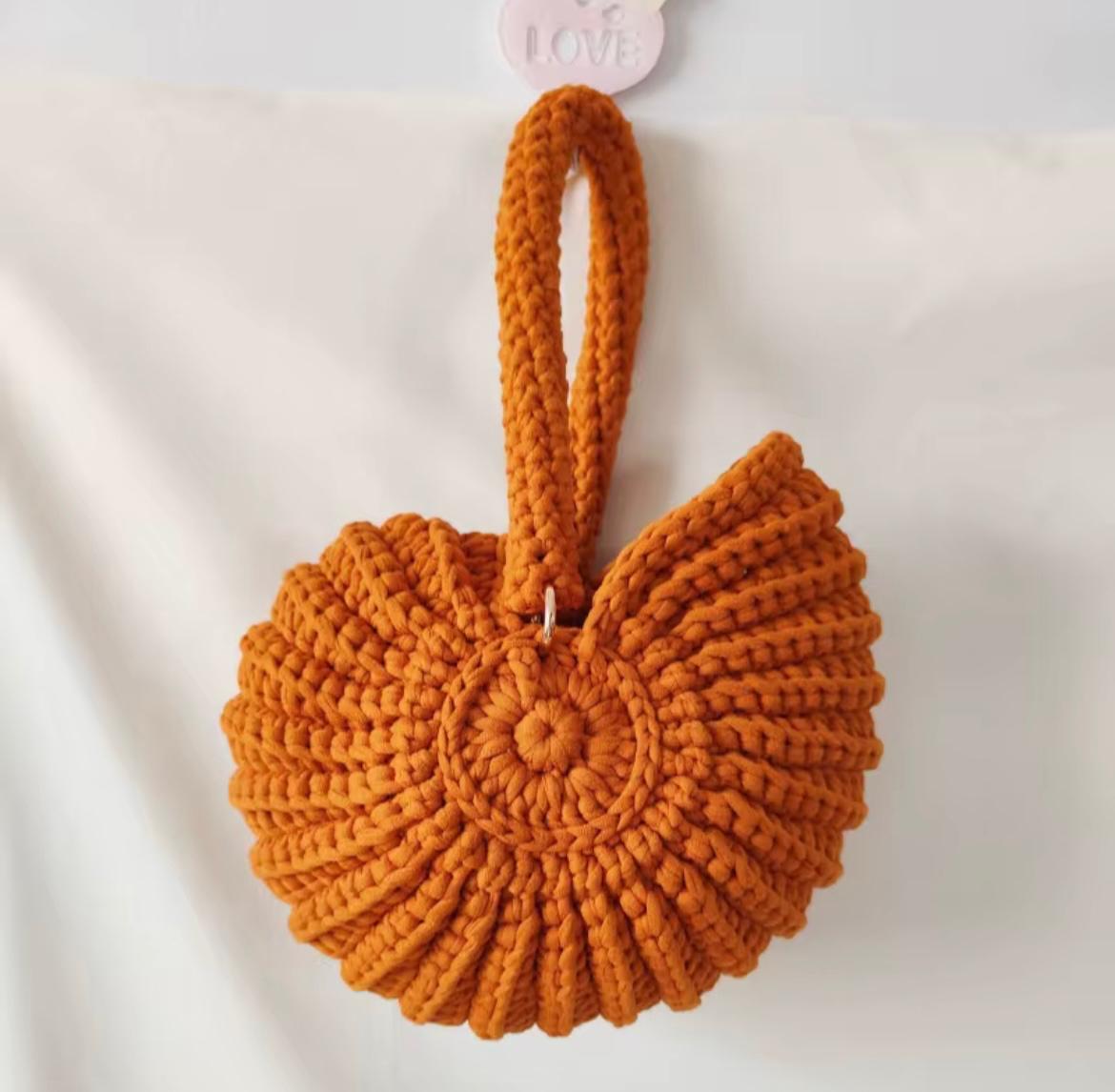 Sac crochet coquillage