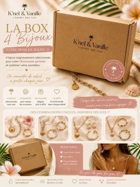 La Box 4 Bijoux K’nel & Vanille