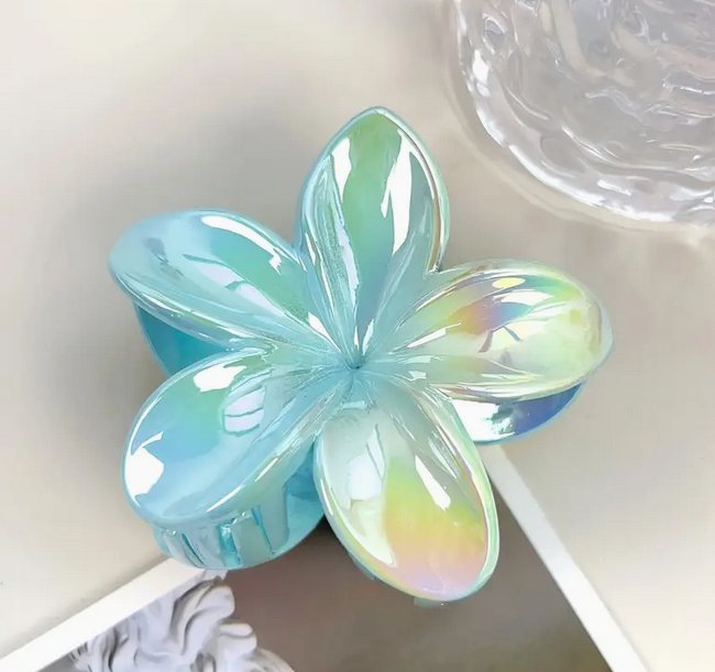 Pince à cheveux fleur