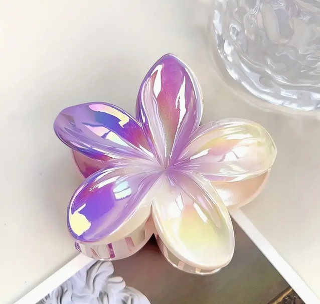 Pince à cheveux fleur