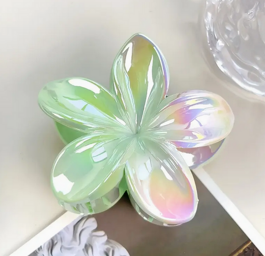 Pince à cheveux fleur