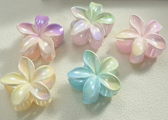 Pince à cheveux fleur