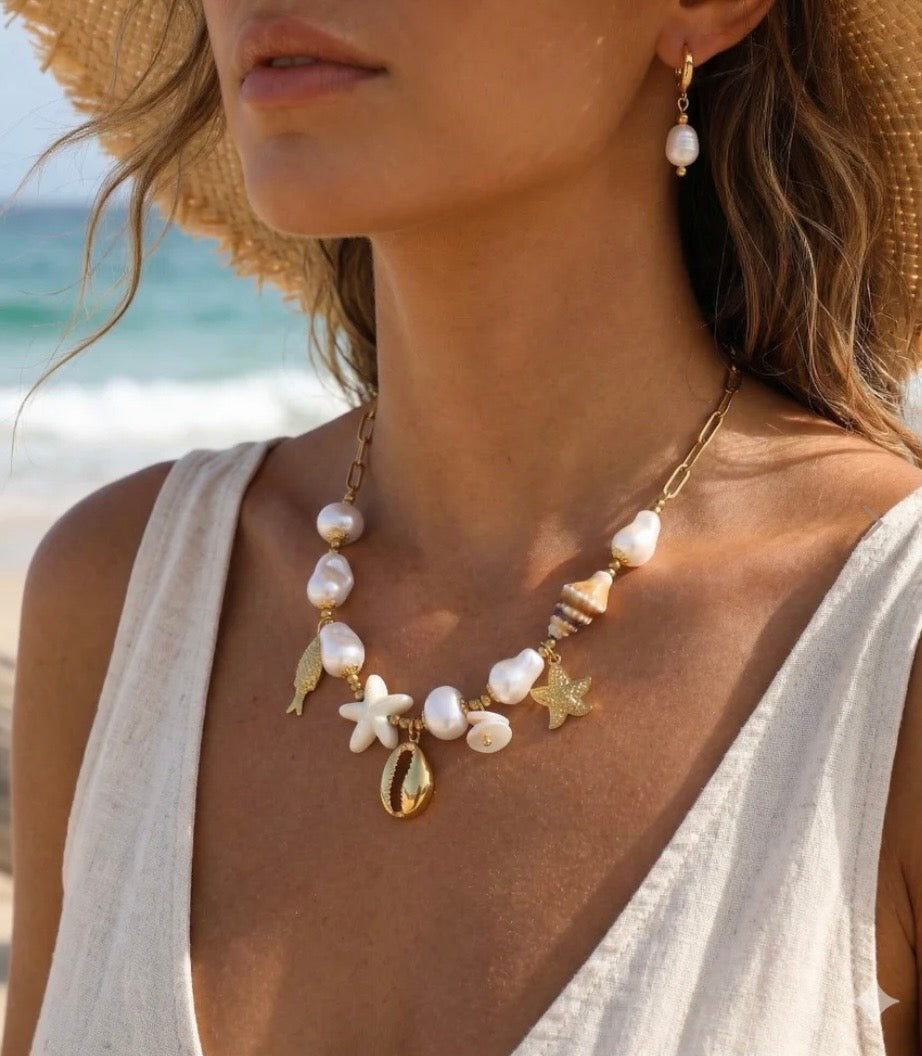 Collier Perle des iles