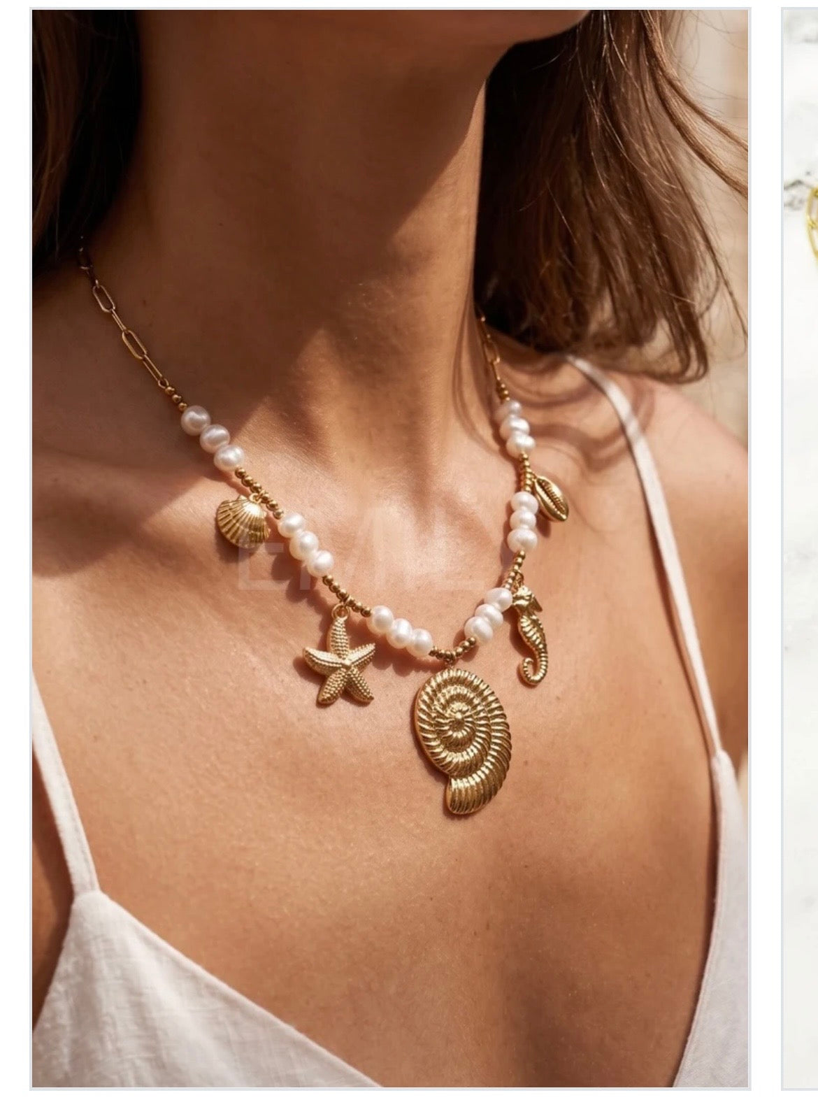 Collier Perle Océane