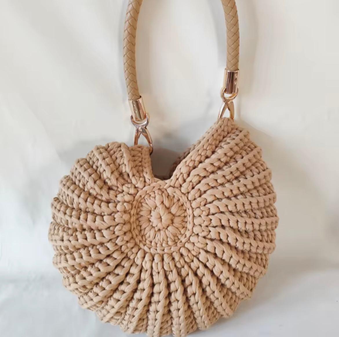 Sac crochet coquillage