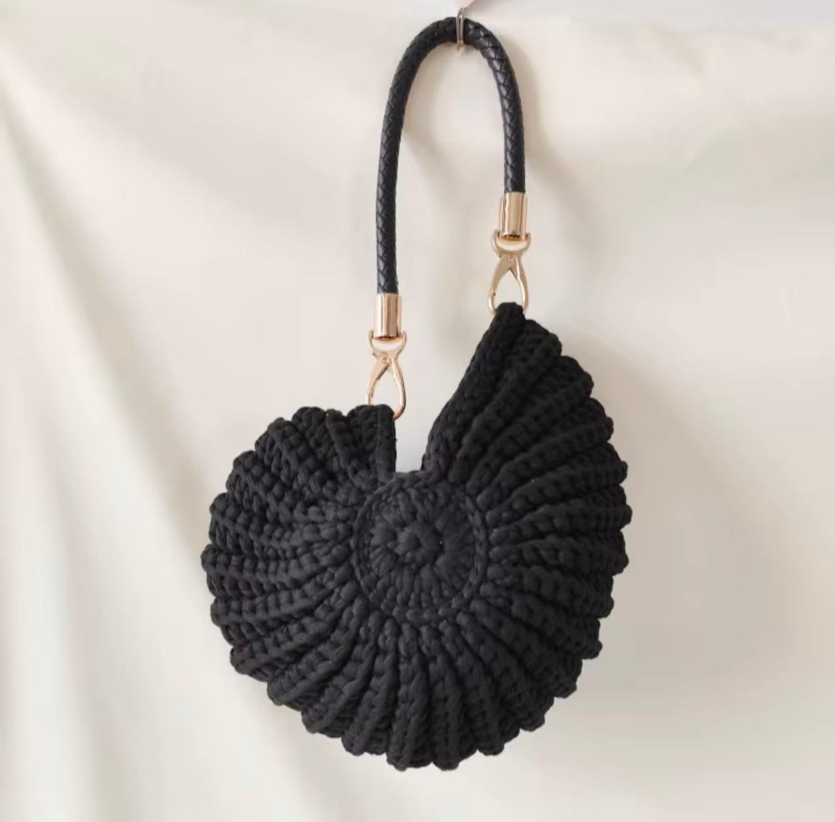 Sac crochet coquillage